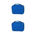thumbnail image 4 of Billuyoard Organizador de almacenamiento de alta capacidad de poliéster para útiles escolares Bolsa de almacenamiento práctica REGALO Estuche Azul 2Conjunto, 4 of 6