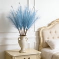 thumbnail image 6 of Yhmxh Pampas Grass Decor 28 Inch Faux Pampas Grass Artificial Dried Flowers Small Vase Filler Pompas Grass, Artificial Fluffy Pampas Grass Decor for Home Room Birthday Bathroom Party Wall 1Pcs, 6 of 6