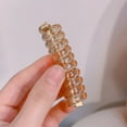 thumbnail image 2 of WNFJR Innovative Cute Hair Ring - Soft, Stretchable Polyester Fiber, Non-Damage for Girls' Hair, Perfect for a Quick Elegant Updo, 2 of 2
