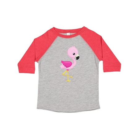 

Inktastic Cute Flamingo Baby Flamingo Pink Flamingo Bird Gift Toddler Toddler Girl T-Shirt