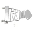 thumbnail image 2 of 6 String Guitar Trapeze Tailpiece with Screws, Rust Prevention Adjustable Height Metal Trapeze Bridge Tailpiece Replacement for 6 String Guitar or Bass Archtop Jazz Guitar, 2 of 7