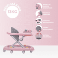 thumbnail image 3 of Andadera Para Bebé Aeiou A016 Diseño De Carro Rosa, 3 of 8