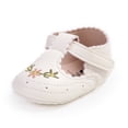 thumbnail image 5 of CAIVO Baby Sandals Soft Sole Breathable Comfortable Casual Walking Shoes With Embroidery Design For Boys Girls Summer Lightweight Sandals Versatile for Travel, 5 of 8