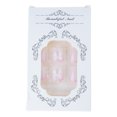 thumbnail image 6 of 24x French Tip False Toenails Bowknot Press on Toe Nails Full Cover False Toenails Artificial Nails for Party, 6 of 9