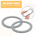thumbnail image 4 of czcpp-2pcs Blender Gasket for Oster, Rubber Gray O-Ring Blender Gasket Replacement Blender Ring Replacement Good Sealing Blender Parts Compatible with Oster Osterizer, 4 of 4
