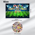 thumbnail image 2 of 52 piezas – Decoraciones de fondo para fiesta de fútbol 2022, suministros de decoración de fondo de la Copa Mundial de fútbol, ​​decoraciones de cumpleaños de fútbol, ​​fiesta de cumpleaños de fú, 2 of 5