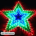 thumbnail image 1 of LED Lantern Peacock Light Love Light Five-pointed Star Sun Light String Room Christmas Wedding Party Plug-in Decorative Lights, 1 of 5