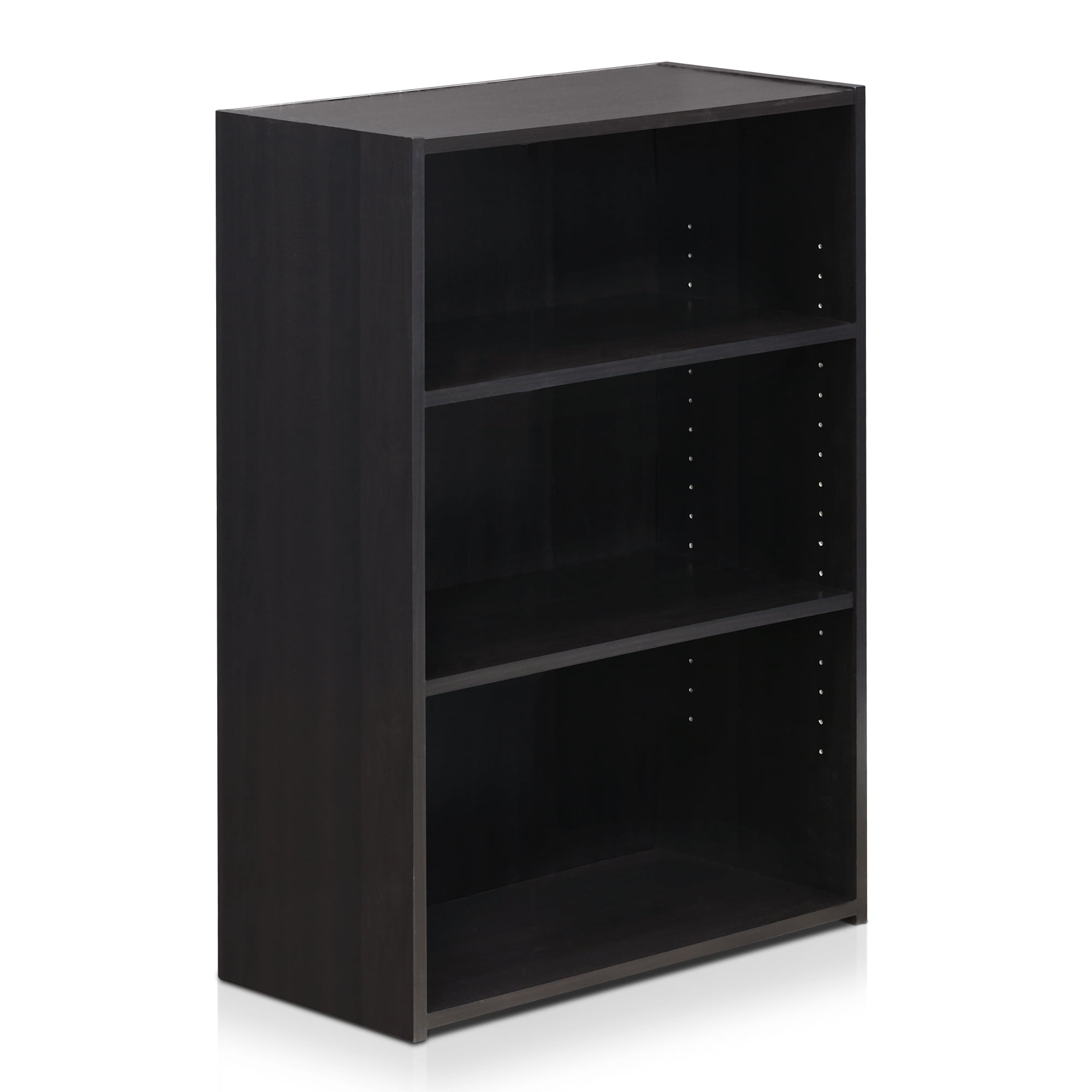 Furinno 17060SCC Wright Adult 3-Shelf Standard Bookcase, Cinnamon Cherry