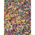 thumbnail image 1 of Unique Loom Estrella Géométrique Triangles Tapis 8' x 10' Rectangle Multi/Beige, 1 of 1