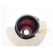 Rtunes Racing Short Ram Air Intake Kit + Filter Combo Compatible For 12-15 Rio / 11-17 Accent 1.6L / 11-17 Veloste Gdi 1.6L Engine / 11-13 Elantra 1.8L (Red)