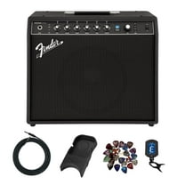 Fender Mustang LTX100 Guitar Combo Amplifier - Black w/ Amperstand Cradle