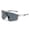 Gray, variant on One Piece Wraparound Sports Polarized Sunglasses, Mirrored UV400 Cycling Running Glasses, Windproof Large Frame Outdoor Eyewear with 6 Color Options