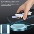 thumbnail image 5 of Ultra-Thin Matte Case for Samsung Galaxy Z Flip 4, [Compatible with MagSafe] [Wireless Charging] Anti-Scratches Shockproof Cover Case for Samsung Galaxy Z Flip4. CX-Blue, 5 of 14