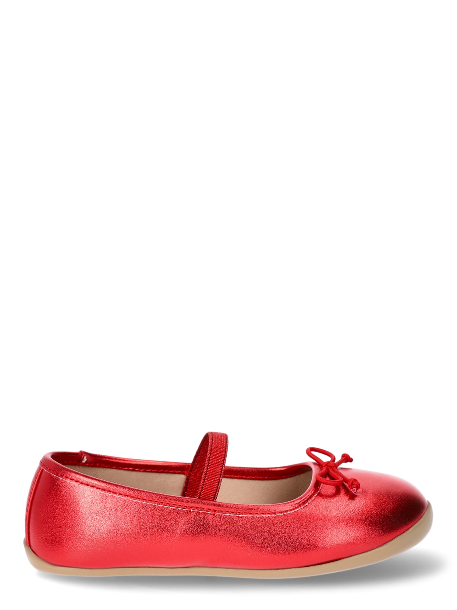 Wonder Nation Toddler Girls Bow Ballet Flat Shoes