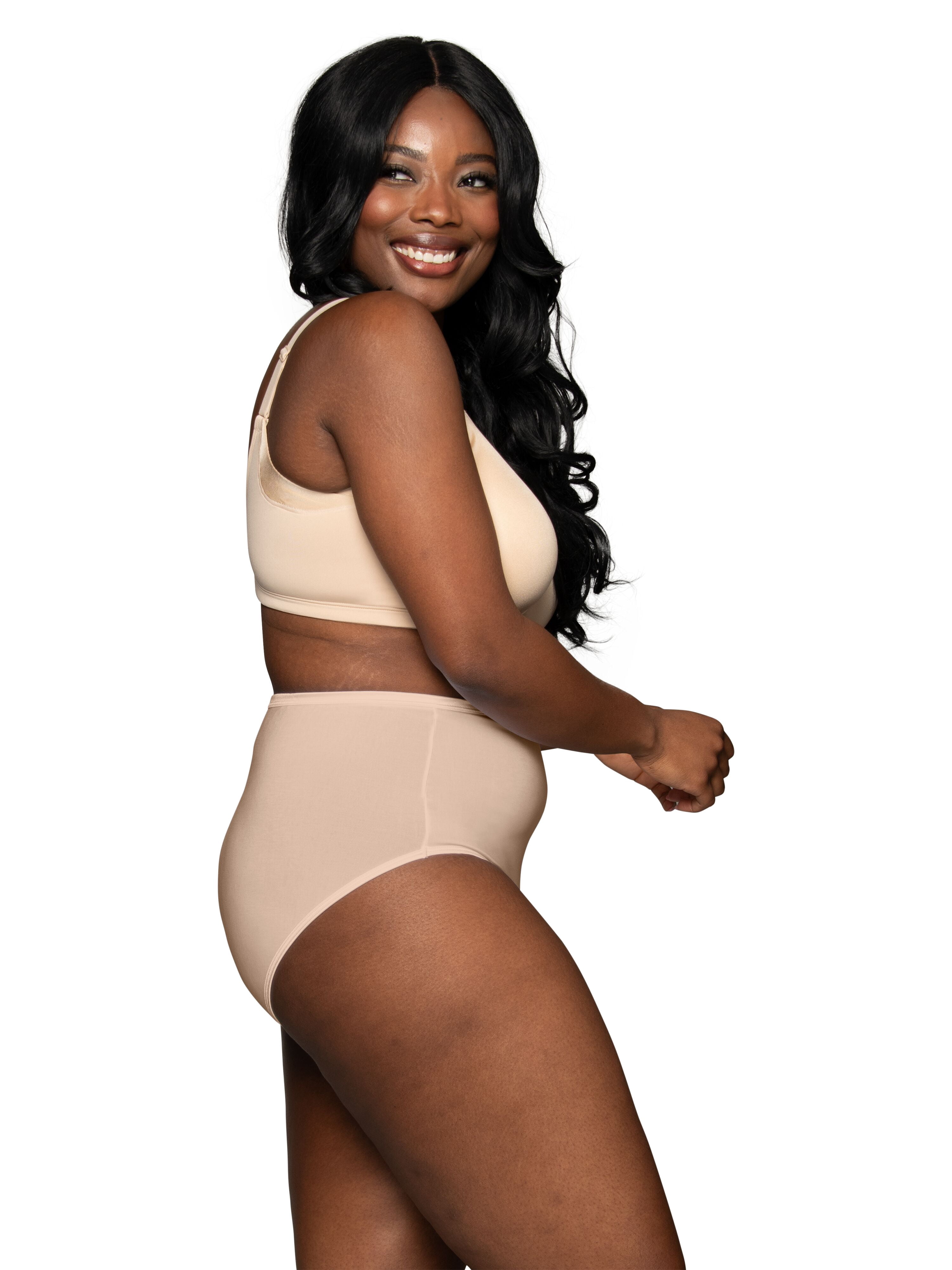 Vanity Fair Lingerie Women's Beauty Back Wireless Bra with Extended Side and Back Smoothing, Style 71267