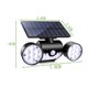 thumbnail image 4 of Lámparas solares Luces con sensor de cuerpo Luces de carretera para garaje Jardín al aire libre, 4 of 6
