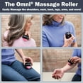 thumbnail image 5 of Core Products Omni Massage Ball Manual Roller Massager for Self Massage Therapy Tool, Black Cap - Pink, 5 of 6