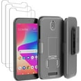 thumbnail image 5 of Rome Tech for BLU View 2 Belt Clip Holster Phone Case with Kickstand - Camo Deer, 5 of 7