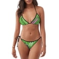 thumbnail image 1 of Balery CROCODILE HEAD Pijama Estampado Bikini de Dos Piezas para Mujer - Conjunto de Bikini Ajustable Sexy y Cómodo para Playa, 1 of 6