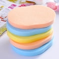 thumbnail image 4 of EeaseMX 50 esponjas limpiadoras faciales, herramientas de maquillaje de moda, almohadillas comprimidas, borlas para polvos (color aleatorio), 4 of 8