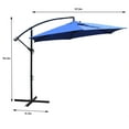 thumbnail image 4 of Abble 10 ft. Cantilever Umbrella Navy, 4 of 4