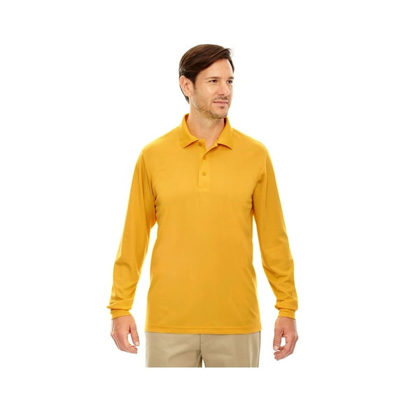 Men's Pinnacle Performance Long-Sleeve Piqué Polo