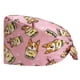 thumbnail image 1 of Gorros de trabajo con estampado de enfermera quirúrgica con estilo, gorros de trabajo elásticos odontología, gorro para fregar, gorro B Macarena Sombreros abultados, 1 of 6