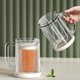 thumbnail image 2 of Vaso de cerveza congelado, tazas congelables con asa, tazas congelables de doble pared, mantiene las bebidas frías, regalo para hombres., 2 of 5