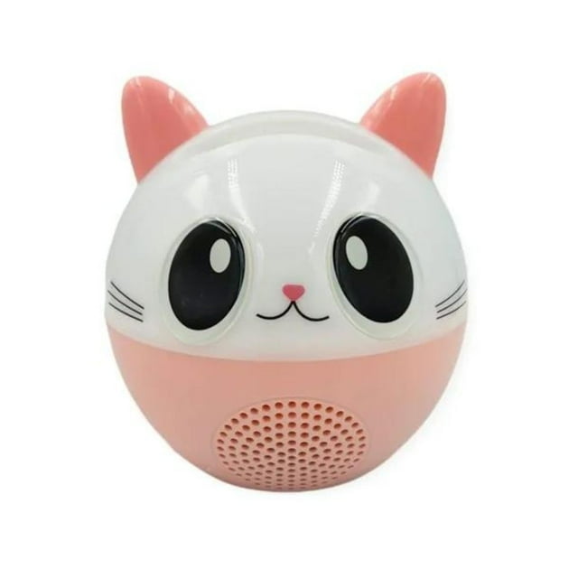 Lámpara con bocina Gadgets and Fun En forma gato con luces RGB