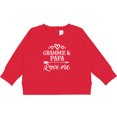 thumbnail image 2 of Inktastic Grammie and Papa Love Me Baby Sweatshirt, 2 of 4