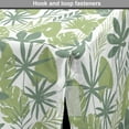 thumbnail image 4 of Botanical Dog Crate Cover, Floral Summer Foliage Areca Palm Leaf Tropical Plants Modern Art Deco, Easy to Use Pet Kennel Cover Small Dogs Puppies Kittens, 7 Sizes, Pistachio Green White, by Ambesonne, 4 of 6