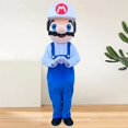 thumbnail image 1 of Disfraz de muñeco de dibujos animados de Super Mario de Disney, muñeco personalizado para caminar, jugar en vivo, promoción de eventos, accesorios, mascota títere, 1 of 5