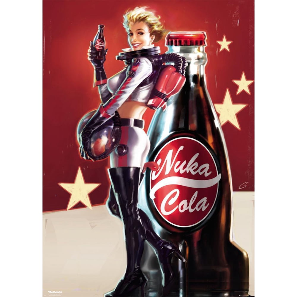 Fallout 4 Nuka Cola Pin Up Giant Poster 39.5x55