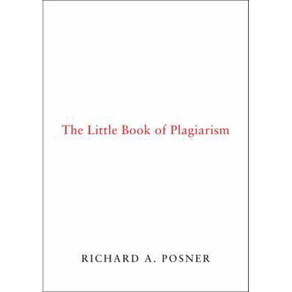 Pre-Owned The Little Book of Plagiarism (Hardcover) 037542475X 9780375424755
