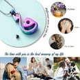 thumbnail image 7 of Swan Urn Necklace for Ashes Heart Swan Urn Necklaces Keepsake Memorial Lockets for Ashes Urn Pendants for Women Men, 7 of 7