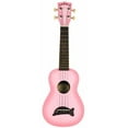 thumbnail image 2 of Kala MK-SD-PKBURST Makala Dolphin Soprano Ukulele - Pink Burst Bundle with Hard Case, Tuner, Austin Bazaar Instructional DVD, and Polishing Cloth, 2 of 7