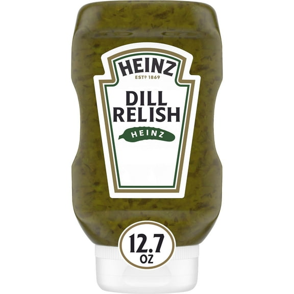 Heinz Dill Relish, 12.7 Fl Oz Bottle Packaging May Vary