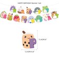 thumbnail image 5 of Conjunto de pancartas con globos para decoración de fiestas navideñas con temática de salsa de carne, 5 of 5