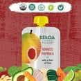 thumbnail image 3 of Kekoa Foods, Organic Baby Food, Mango Paprika Puree Flavor, 3.5 ounce Squeeze Pouch (6 Pack), 3 of 6