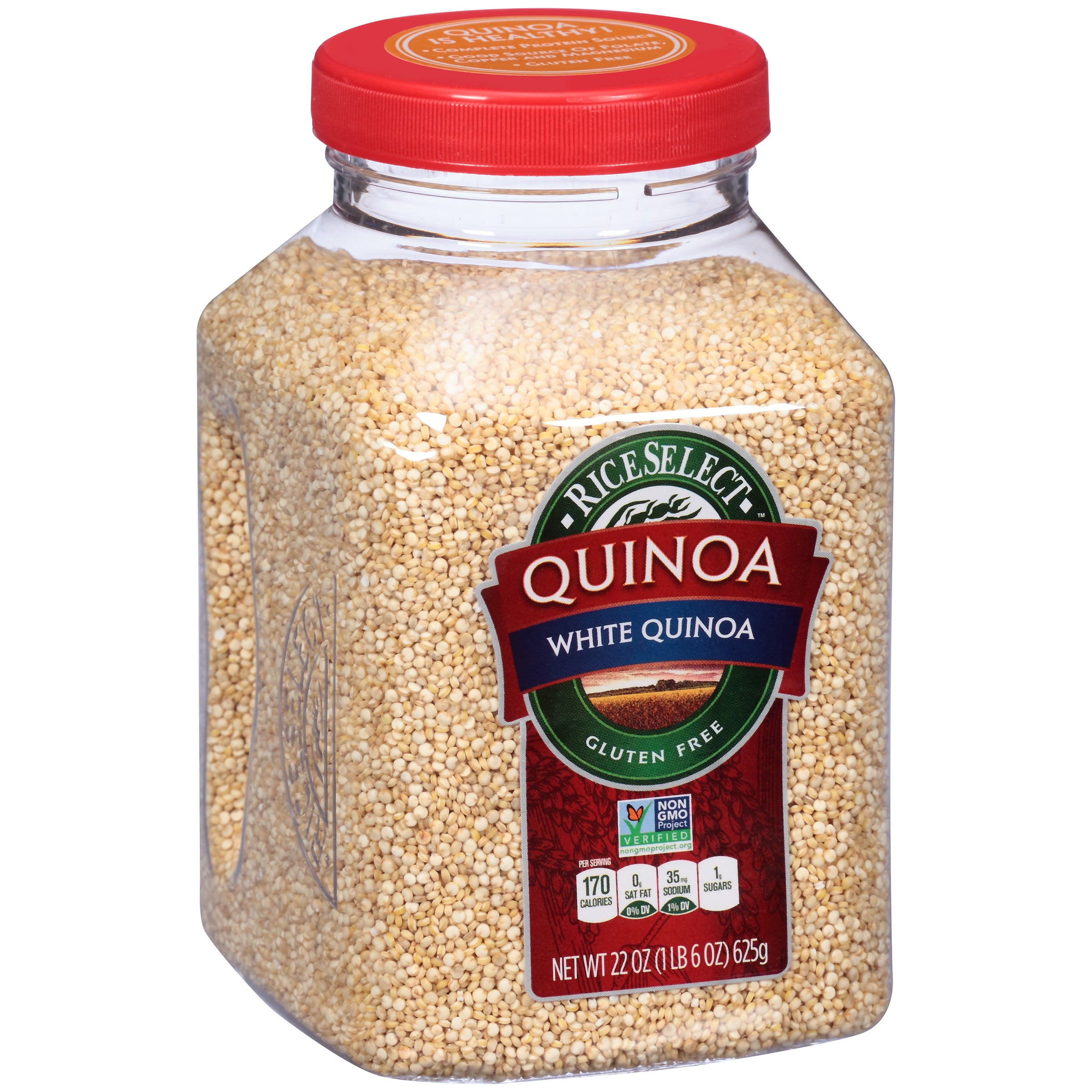RiceSelect™ White Quinoa 22 oz. Jar - Walmart.com