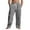 Dark Gray, variant on JTieacloth Casual Pants for Men Men's Fashion Solid Color Linen Casual Pants Breathable Cargo Pocket Loose Casual Wide Leg Pants Gray