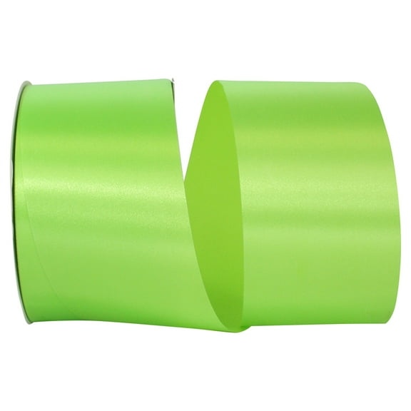 Reliant Ribbon - 5400-185-40K, Floral Satin With Firm Finish Ribbon, Citrus, 2-1/2 Inch, 50 Yards