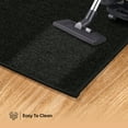 thumbnail image 6 of Furnish My Place Modern Indoor/Outdoor Commercial Solid Color Rug - Black, 6' x 10', Pet and Kids Friendly Rug. Made in USA, Runner, Area Rugs Great for Kids, Pets, Event, Wedding, 6 of 12