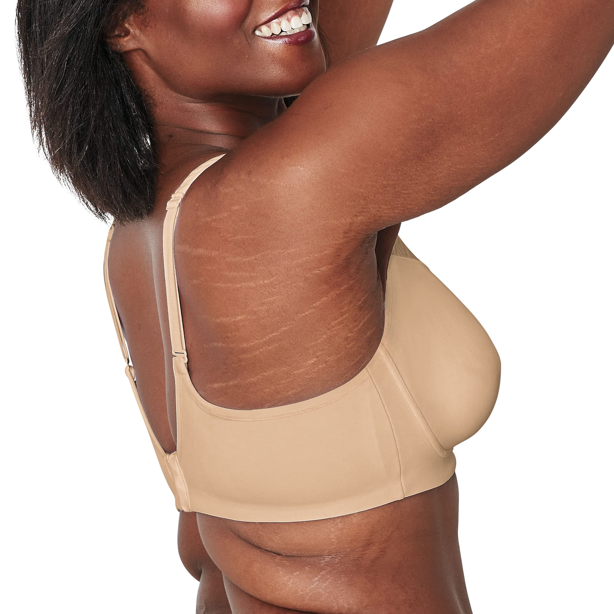 Women's Playtex US4699 18 Hour Bounce Control Wirefree Bra (Taupe 40DD)