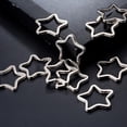thumbnail image 4 of Pack de 30 Anillas Divididas de Metal en Forma de Estrella Ideales para Llaveros, 4 of 5