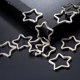 thumbnail image 4 of Pack of 30 Star Shaped Metal Split Rings Ideal for Key Rings, 4 of 5