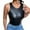 Black#524, variant on Tank Top for Women Casual Sleeveless Glitter Strappy Patent Leather Vest Short Basic Shirts Tops Black M