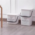 thumbnail image 4 of facefd Environmental PP Wall Trash Bin Portable Garbage Bin With Lid For Household Kitchen Toilet, 4 of 7