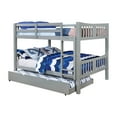 thumbnail image 2 of Furniture of America Sophie Wood Gray Full/Full Kids Bunk Bed, 2 of 7
