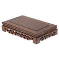 thumbnail image 1 of 1Pc Wooden Storage Base Decorative Flowerpot Base Craft Holder Pedestal, 1 of 9